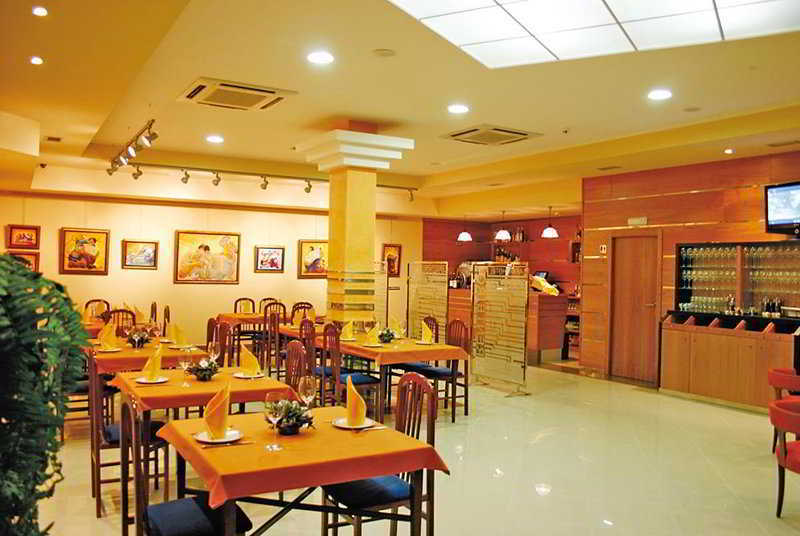 Aparthotel Arenteiro Carballiño Restaurang bild